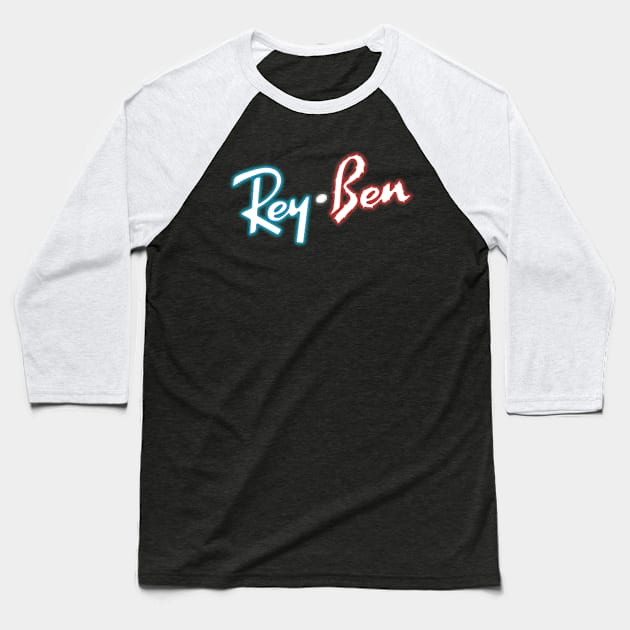 Rey Ben Baseball T-Shirt by TrulyMadlyGeekly